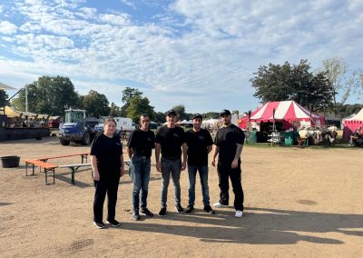 Individuelle Dienstleistung auf Festivalgelände