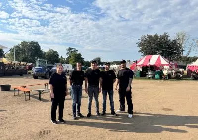 Individuelle Dienstleistung auf Festivalgelände