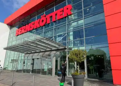 Individuelle Schaufensterreinigung